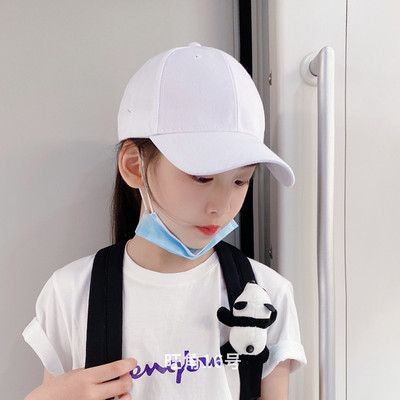 Pesapallimütsiga tekstiilist müts tüdrukutele