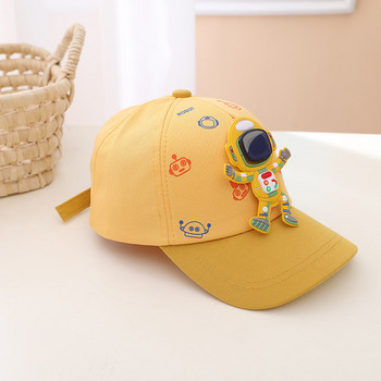 Καλοκαιρινό παιδικό καπέλο με τρισδιάστατο στοιχείο κατάλληλο για κορίτσια ή αγόρια
