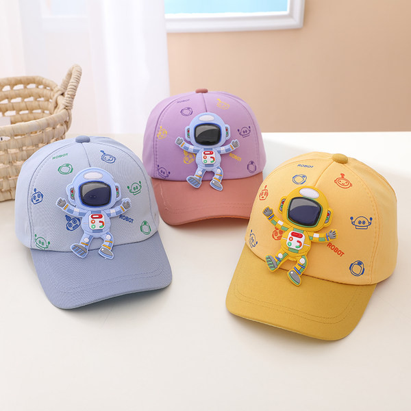 Καλοκαιρινό παιδικό καπέλο με τρισδιάστατο στοιχείο κατάλληλο για κορίτσια ή αγόρια