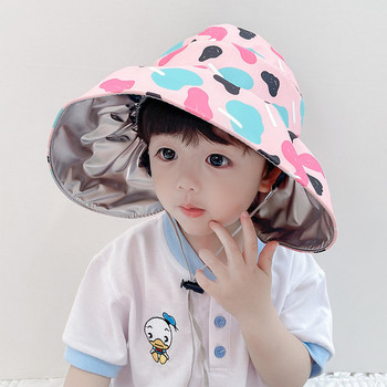 Цветна детска шапка с апликации 