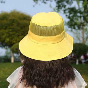 Αντιηλιακό παιδικό καπέλο με δίχτυ και στάμπα