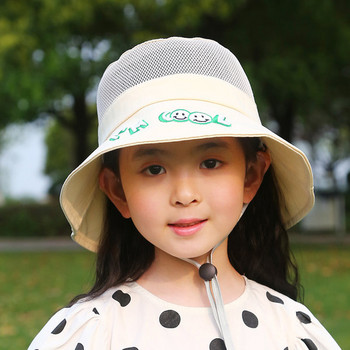 Αντιηλιακό παιδικό καπέλο με δίχτυ και στάμπα