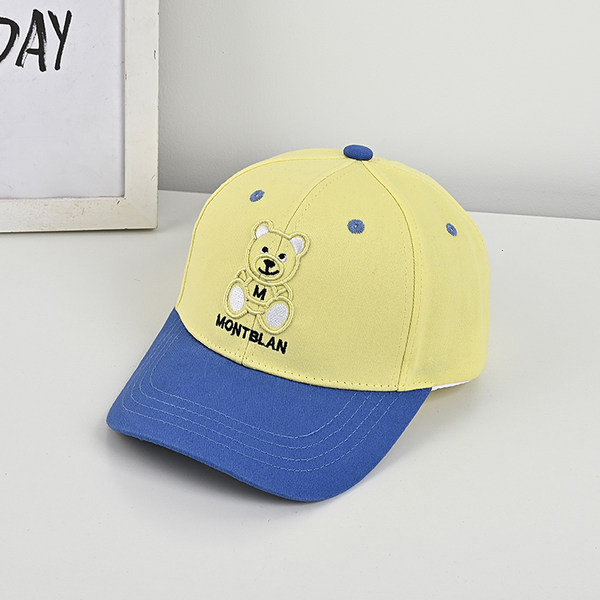 Tekstiilist müts visiiriga värvilise tikandiga tüdrukutele ja poistele