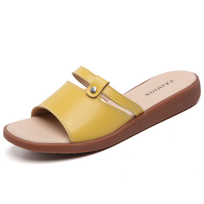 Ležerne papuče s ravnim potplatom za žene