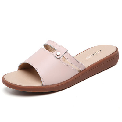 Ležerne papuče s ravnim potplatom za žene