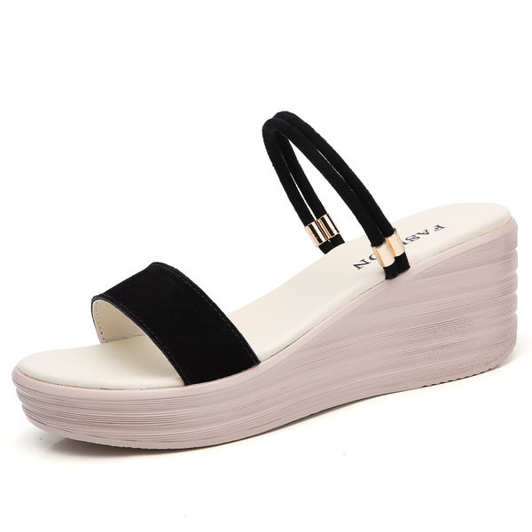 Ženske moderne papuče s platformom od 6,5 cm