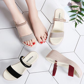 Naiste vabaaja sussid 6,5 cm platvormiga