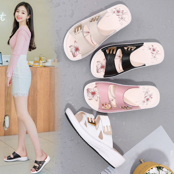 Ženske casual papuče s metalnim elementima