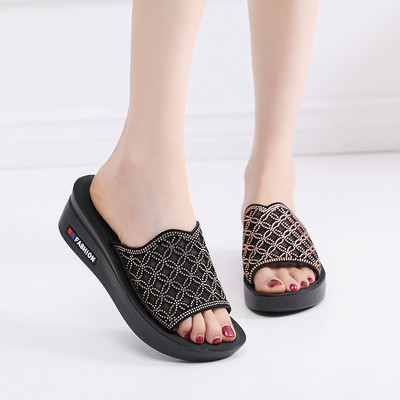 Ženske casual papuče s ukrasnim kamenčićima