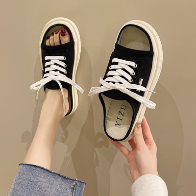 Νέο μοντέλο γυναικείες παντόφλες με κορδόνια