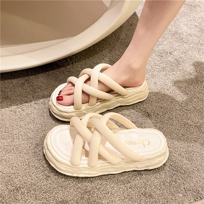 Casual papuče s križnim naramenicama - više boja