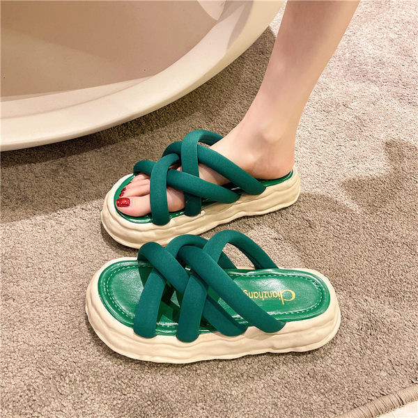 Casual papuče s križnim naramenicama - više boja