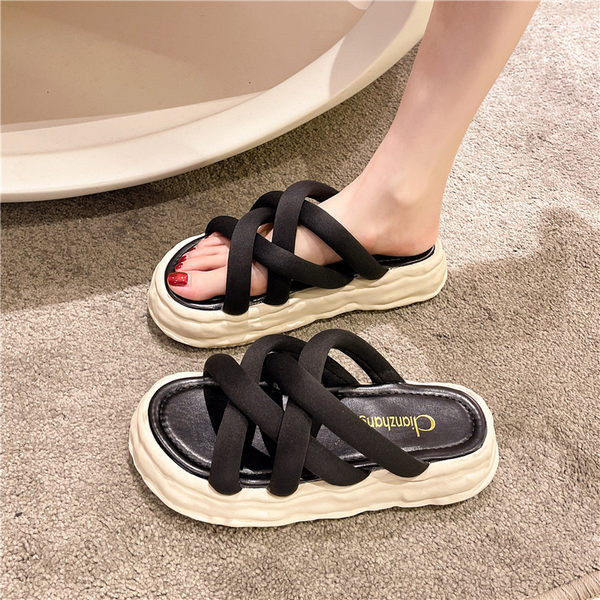 Casual papuče s križnim naramenicama - više boja