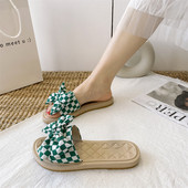 Ležerne papuče s trakom