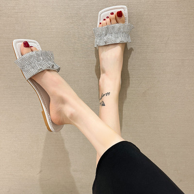 Ljetne ženske papuče sa kamenčićima - više boja