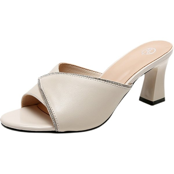 Moderne ženske papuče sa petom od 6,5 cm