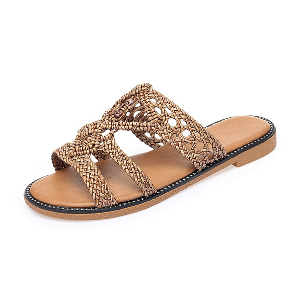 Ženske papuče za plažu sa ukrasnim kamenčićima