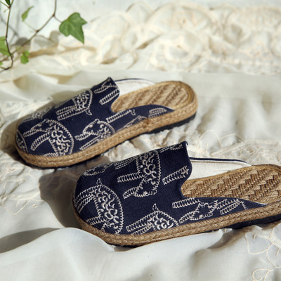 Ležerne papuče s vezom