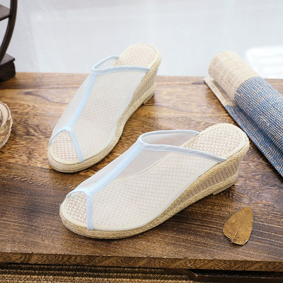 Moderne ženske papuče s platformom od 6,5 cm