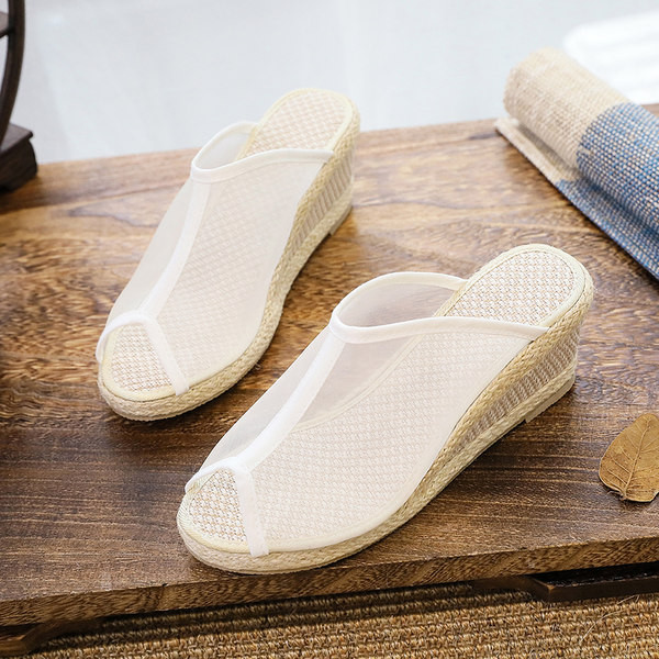 Moderne ženske papuče s platformom od 6,5 cm