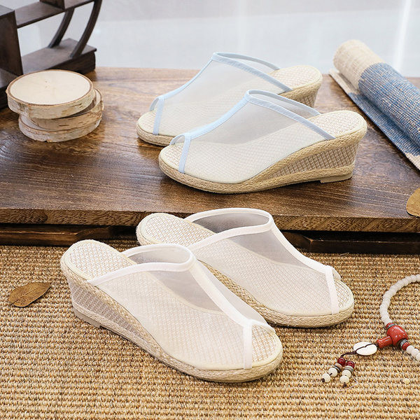 Moderne ženske papuče s platformom od 6,5 cm