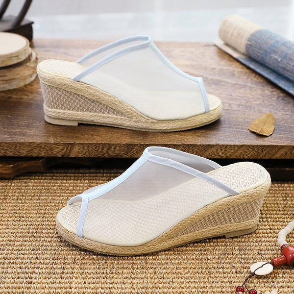 Moderne ženske papuče s platformom od 6,5 cm