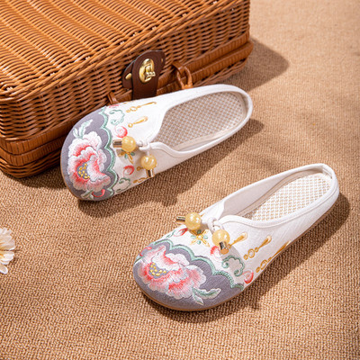 Ležerne ženske papuče s vezom