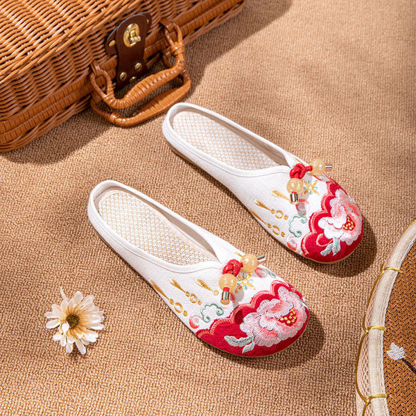 Ležerne ženske papuče s vezom