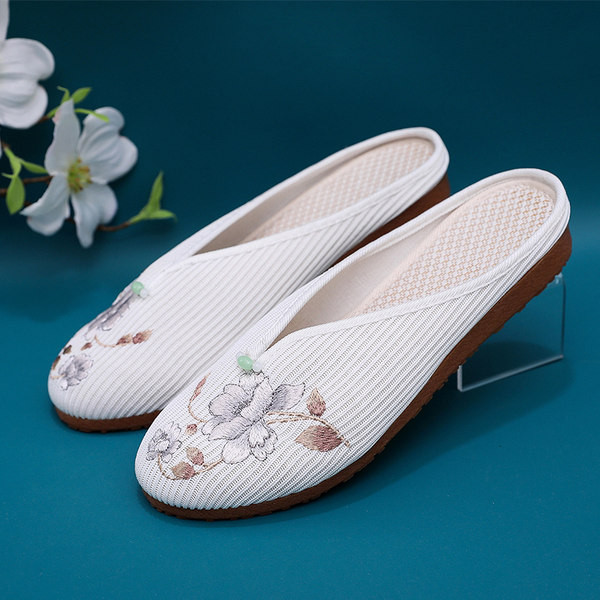 Casual papuče s vezom u dvije boje