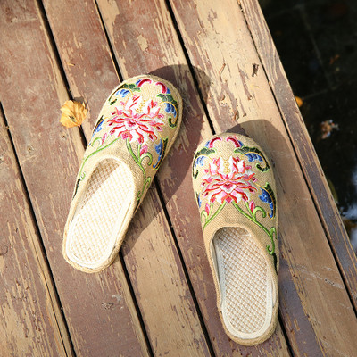 Ležerne ženske papuče sa vezom - tri boje