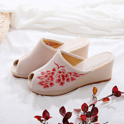 Novi model ženskih papuča sa vezom - više boja