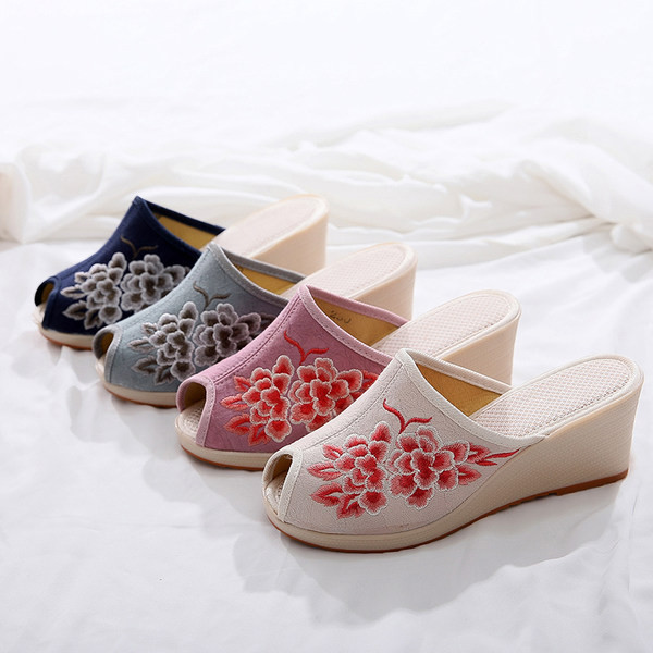 Novi model ženskih papuča sa vezom - više boja