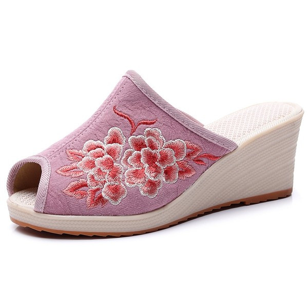 Novi model ženskih papuča sa vezom - više boja