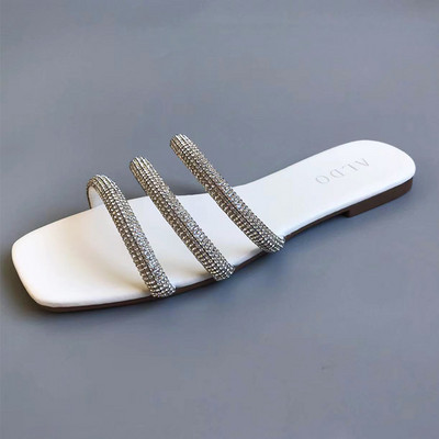 Ženske moderne papuče s kamenčićima