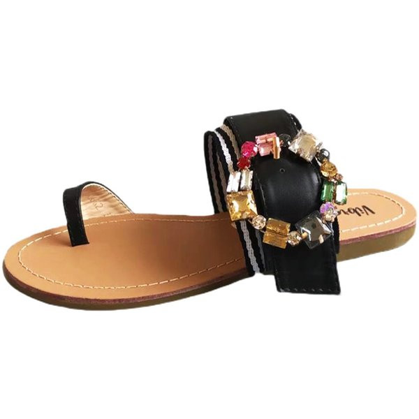 Lameda talla ja dekoratiivkividega pandlaga naiste sussid