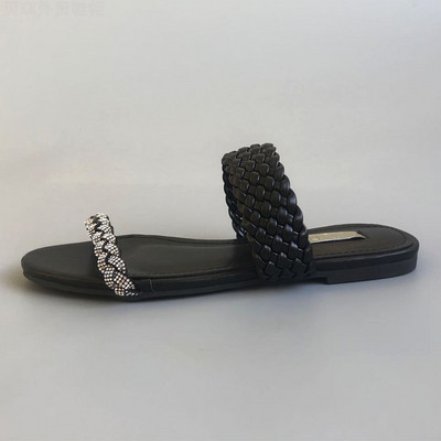 Ljetne ženske papuče sa kamenčićima - tri boje