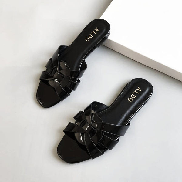 Ljetne casual papuče s remenom od umjetne kože