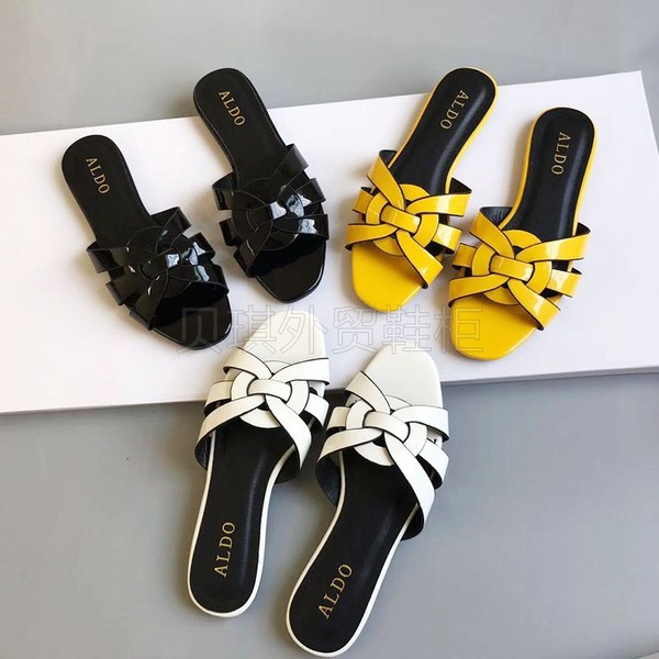 Ljetne casual papuče s remenom od umjetne kože