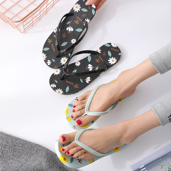 Ženske ležerne papuče s aplikacijom