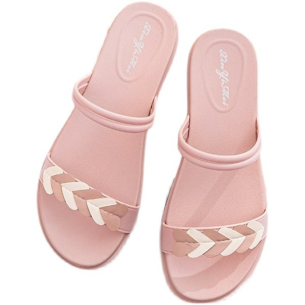 Novi model ženskih papuča od umjetne kože sa ravnim đonom