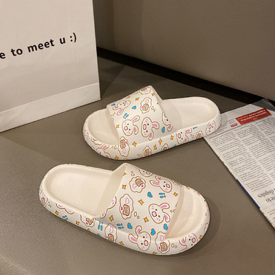 Ženske gumene papuče s printom u boji - različiti modeli