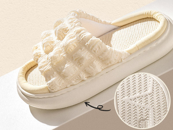 Ženske papuče na platformu 3 cm - različiti modeli