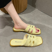 Casual ženske papuče od umjetne kože