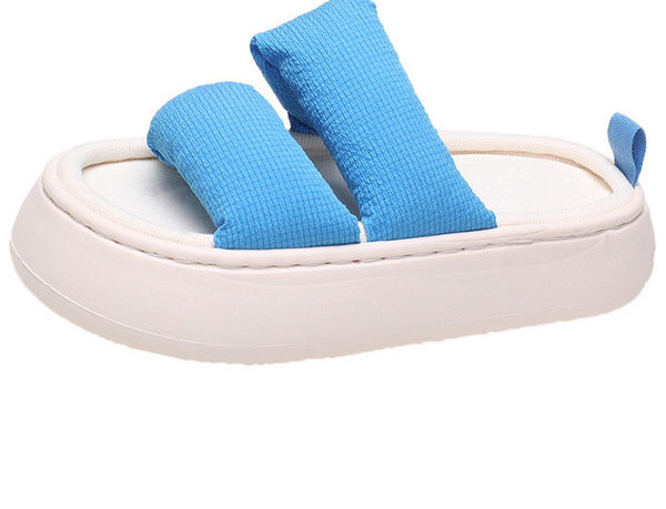 Γυναικείες casual παντόφλες με ψηλή σόλα 4,5 cm