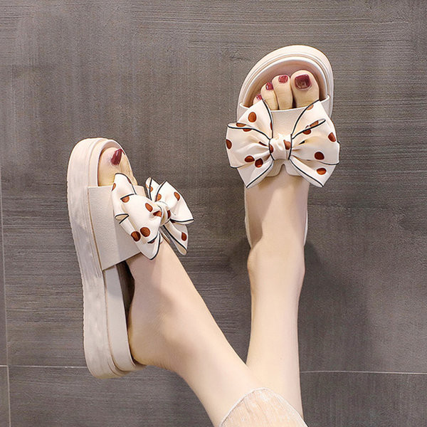 Naiste platvormsussid ja tekstiilpael