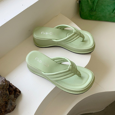 Casual ženske papuče kroz prste - tri boje