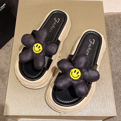 Ženske papuče sa 3D cvjetovima