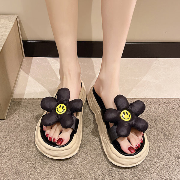 Ženske papuče sa 3D cvjetovima