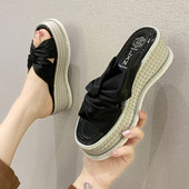 Moderne ženske papuče s visokom platformom 6 cm