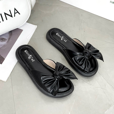 Ежедневни чехли с панделка за жени